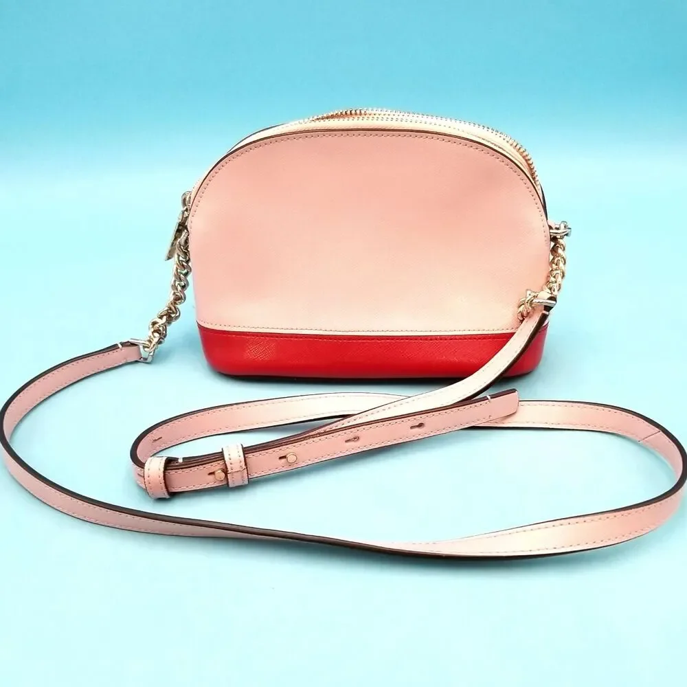 Kate Spade Spencer Dome Saffiano Leather Crossbody Bag